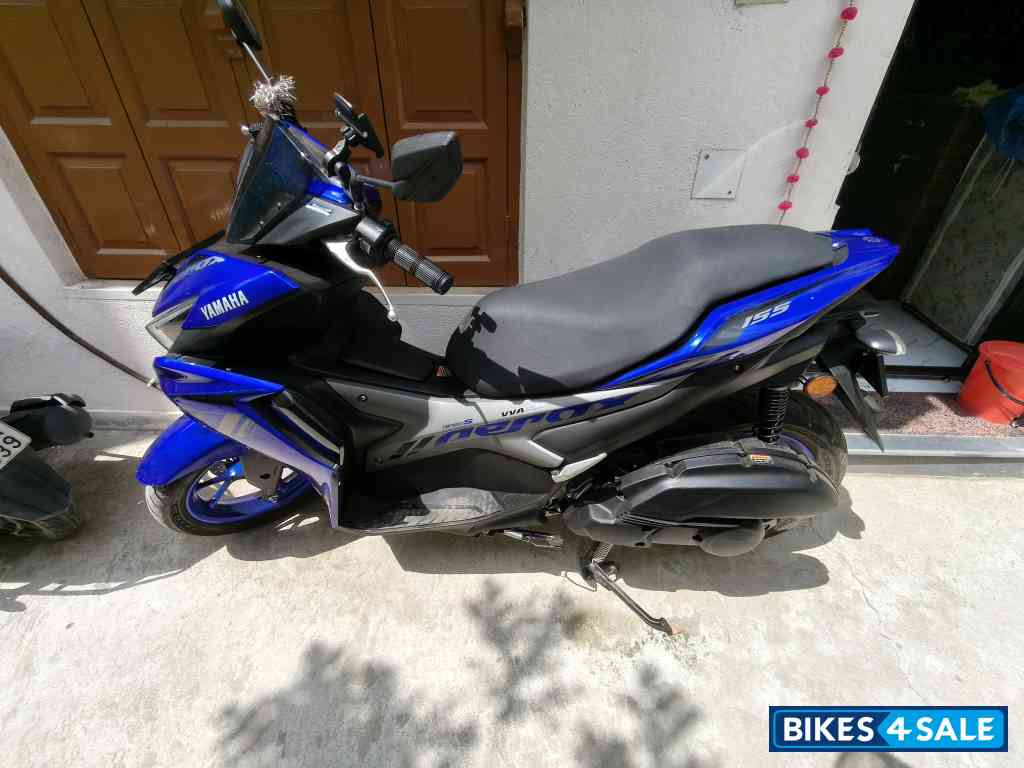 Blue Yamaha Aerox 155 Version S Blue Yamaha Aerox 155 Version S