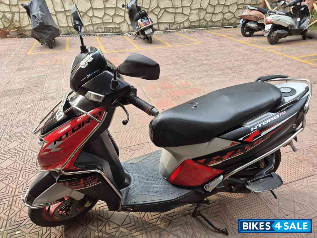 Black And Red TVS NTORQ 125 Race XP