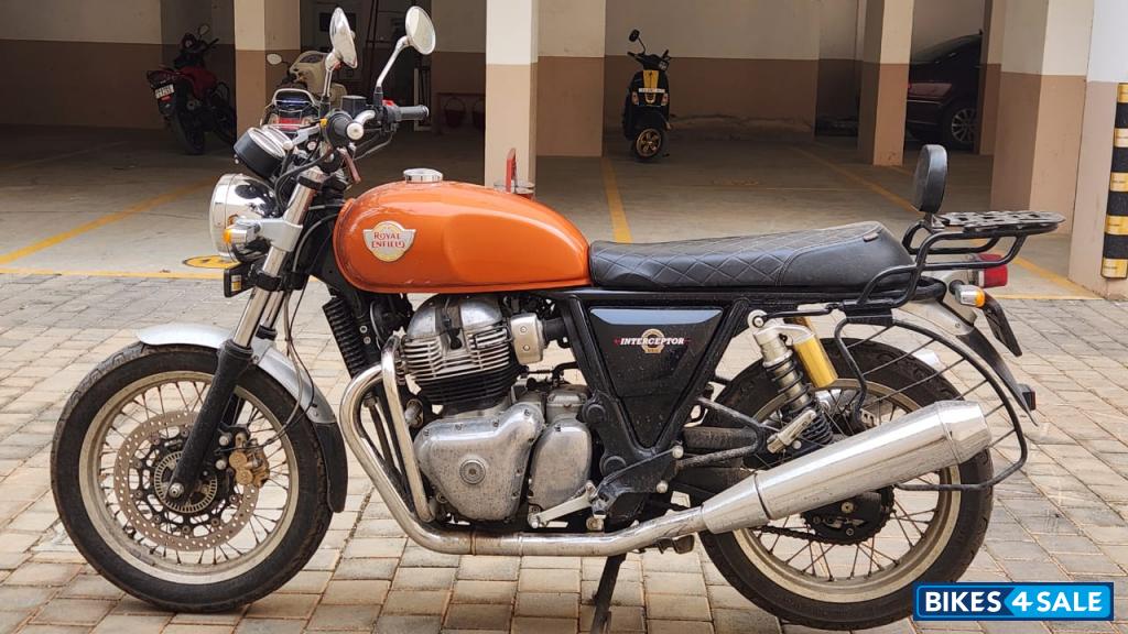 Orange Royal Enfield Interceptor Orange Royal Enfield Interceptor