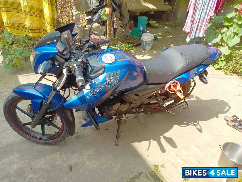 Matt Blue TVS Apache RTR 160