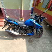 Matt Blue TVS Apache RTR 160