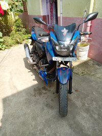 Matt Blue TVS Apache RTR 160
