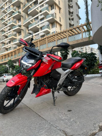 Red TVS Apache RTR 160 4V BS6