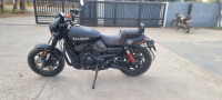 Matte Black Harley Davidson Street Rod