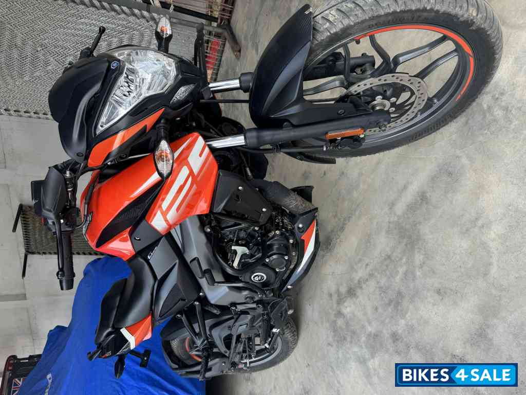 Fiery Orange Bajaj Pulsar NS125 BS6