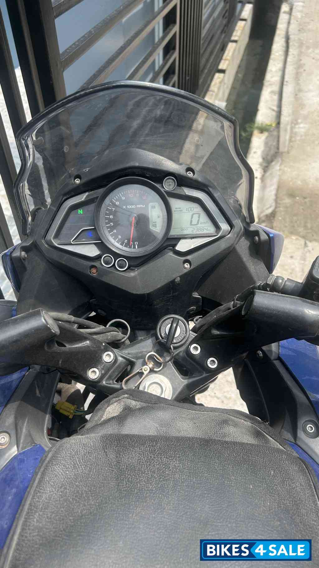 Blue Bajaj Pulsar AS 150