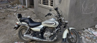 White Bajaj Avenger Cruise 220 BS6