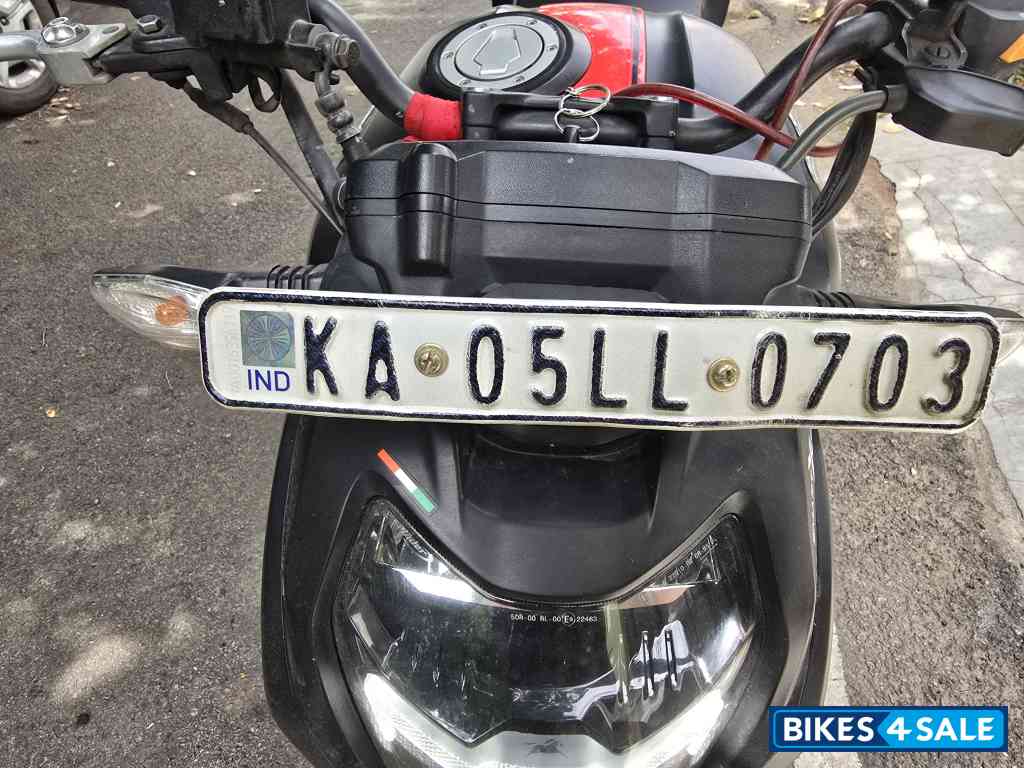 Mat Black And Red TVS Apache RTR 160 4V