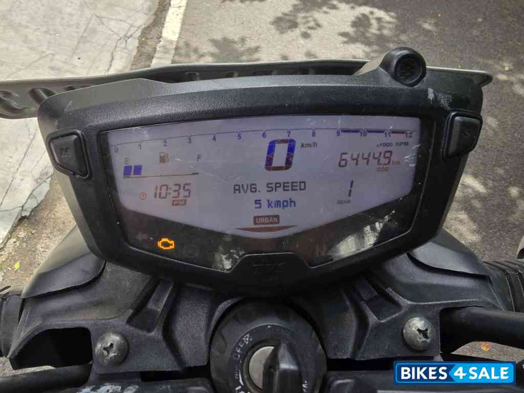 Mat Black And Red TVS Apache RTR 160 4V