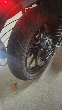 Red Royal Enfield Hunter 350 Retro