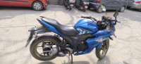 Blue Suzuki Gixxer SF
