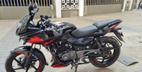 Ebony Red Bajaj Pulsar 220F