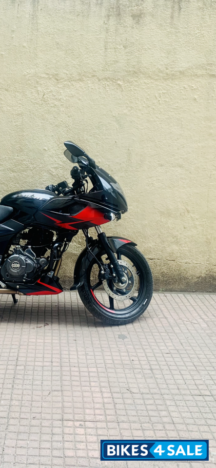 Ebony Red Bajaj Pulsar 220F
