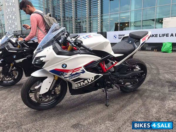 White BMW G 310 RR