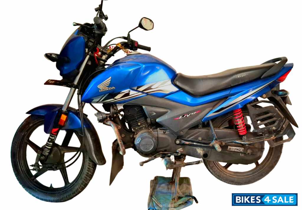 Blue Colour Honda Livo Drum