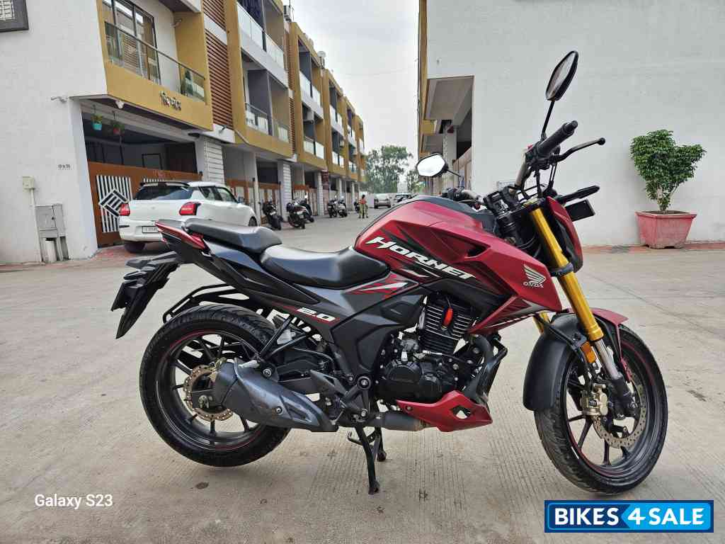 Matte Sangria Red Metallic Honda Hornet 2.0