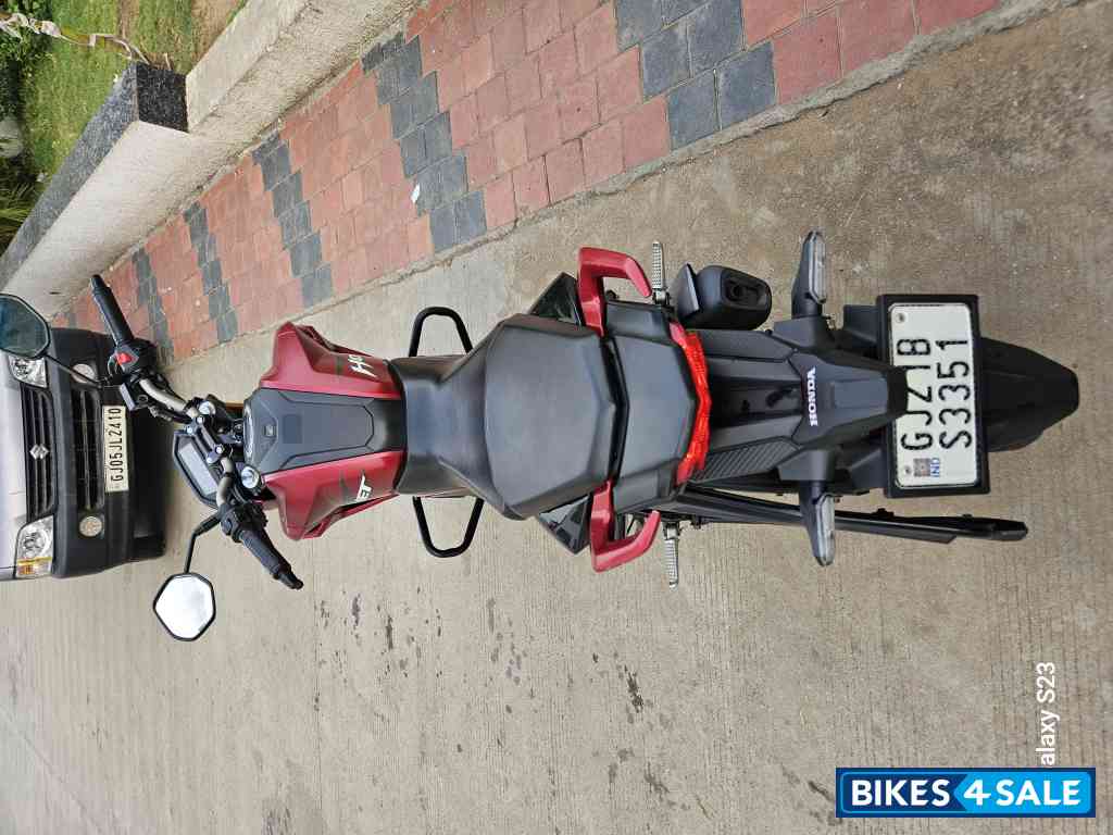 Matte Sangria Red Metallic Honda Hornet 2.0