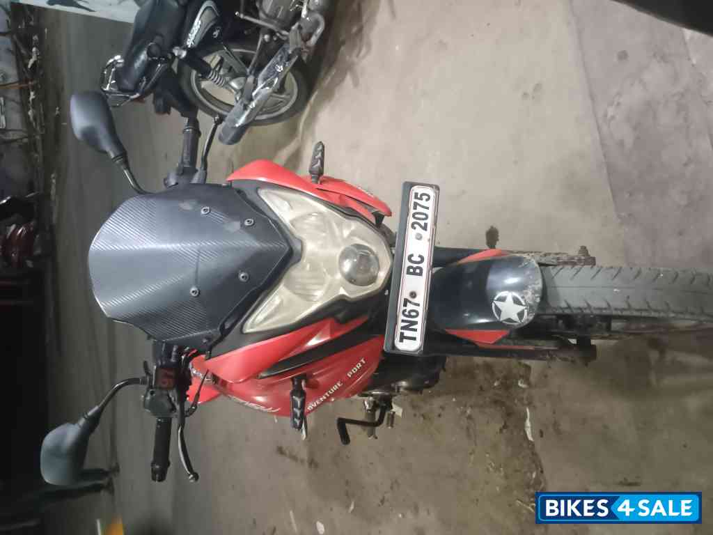 Red Bajaj Pulsar AS 150
