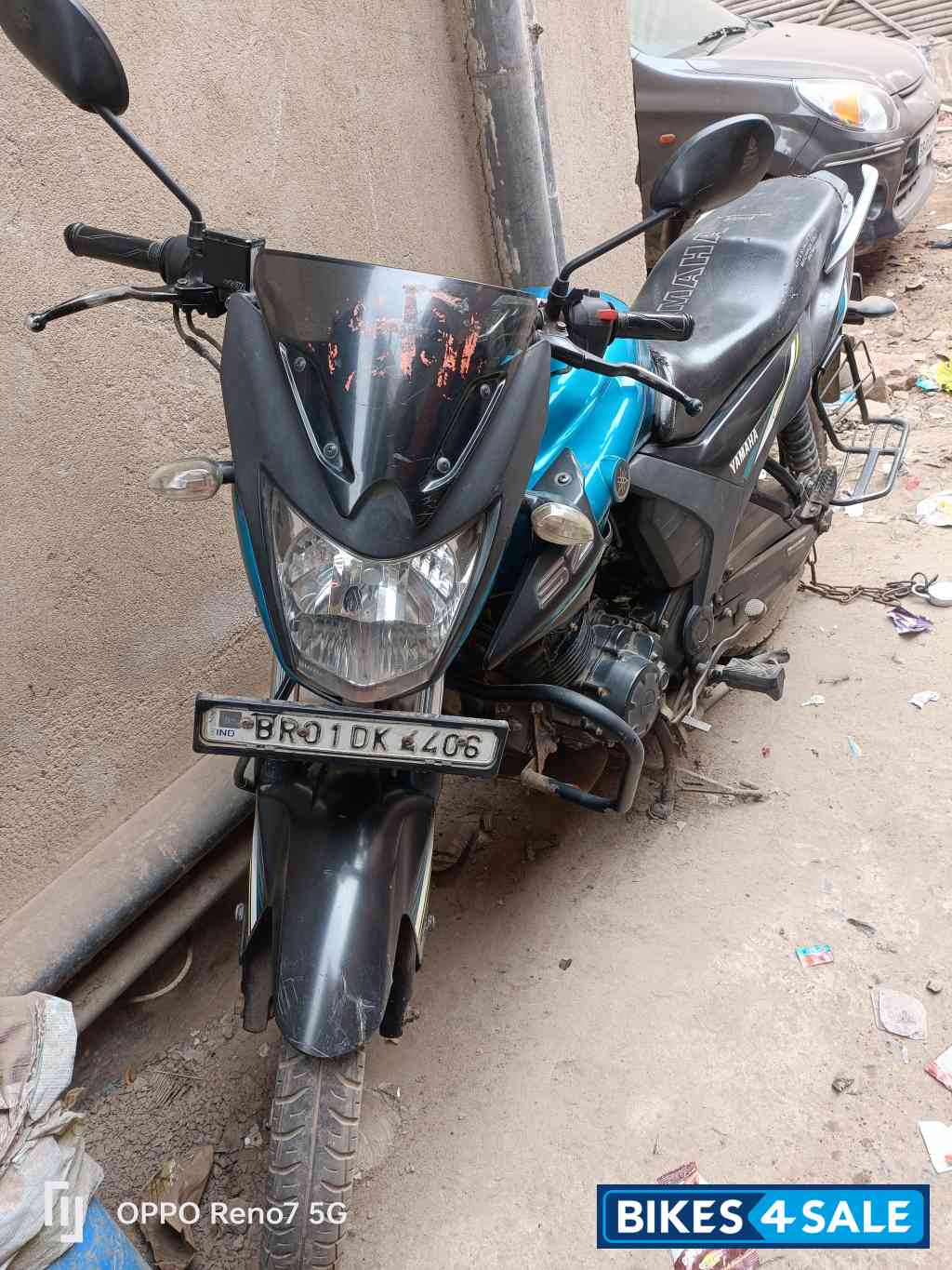 Blue Yamaha SZ-RR V2