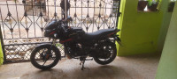 Black And Red Bajaj Pulsar 125