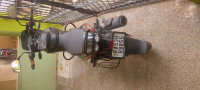 Black And Red Bajaj Pulsar 125