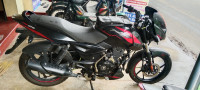 Black Bajaj Pulsar 125 Carbon Fibre Disc Single Seat