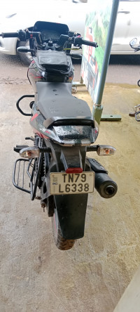 Black Bajaj Pulsar 125 Carbon Fibre Disc Single Seat