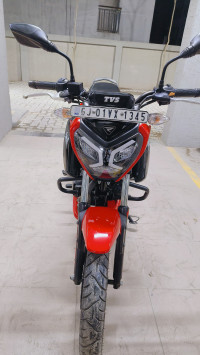Red, Black TVS Raider 125