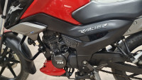 Red, Black TVS Raider 125
