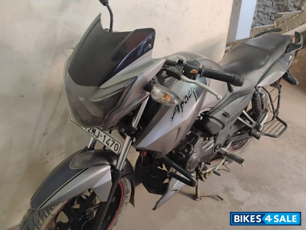 Gray TVS Apache RTR 160