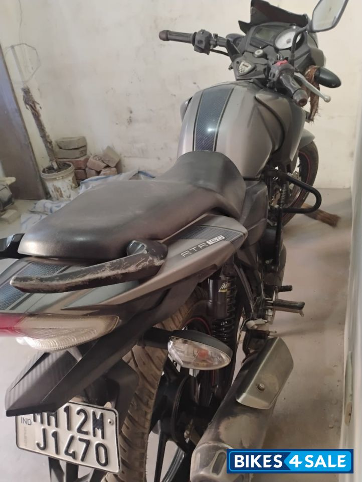 Gray TVS Apache RTR 160
