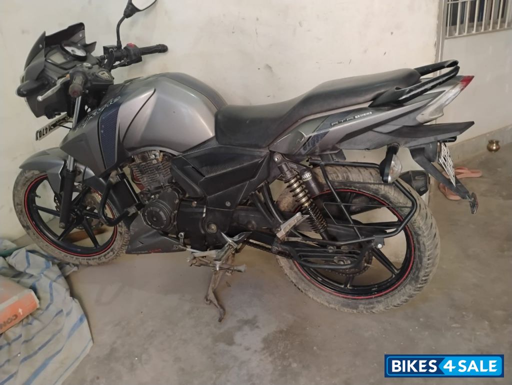 Gray TVS Apache RTR 160