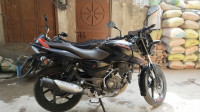 Black With Red Bajaj Pulsar 125 Neon Disc Single Seat
