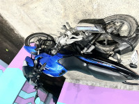 Blue Bajaj Pulsar 135LS