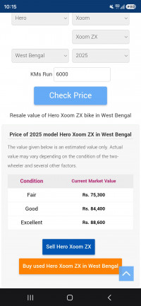 Hero Xoom ZX 2025 Model