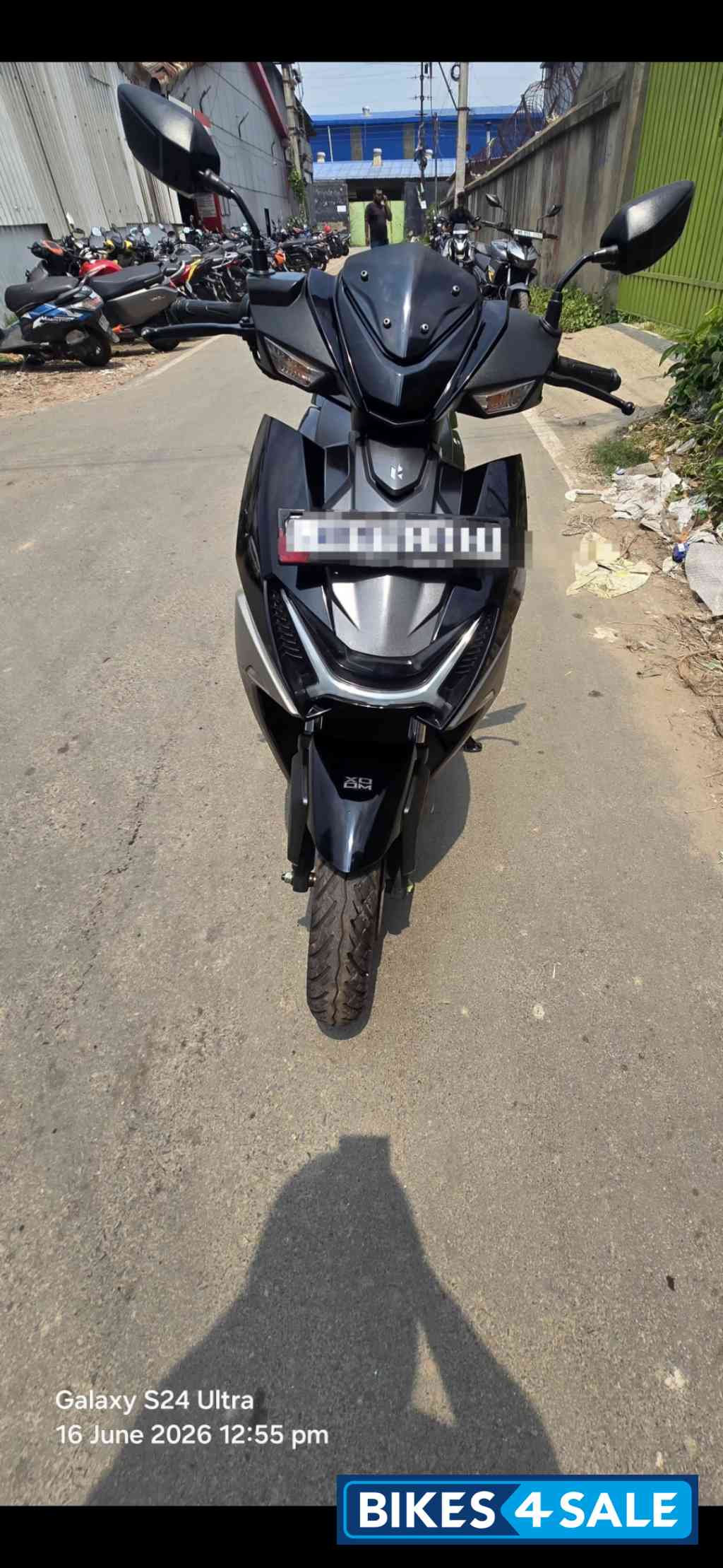 Black And Gray Hero Xoom ZX Black And Gray Hero Xoom ZX