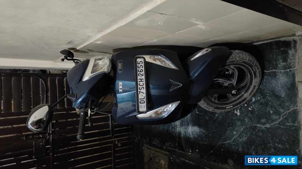 Blue TVS Jupiter Grande