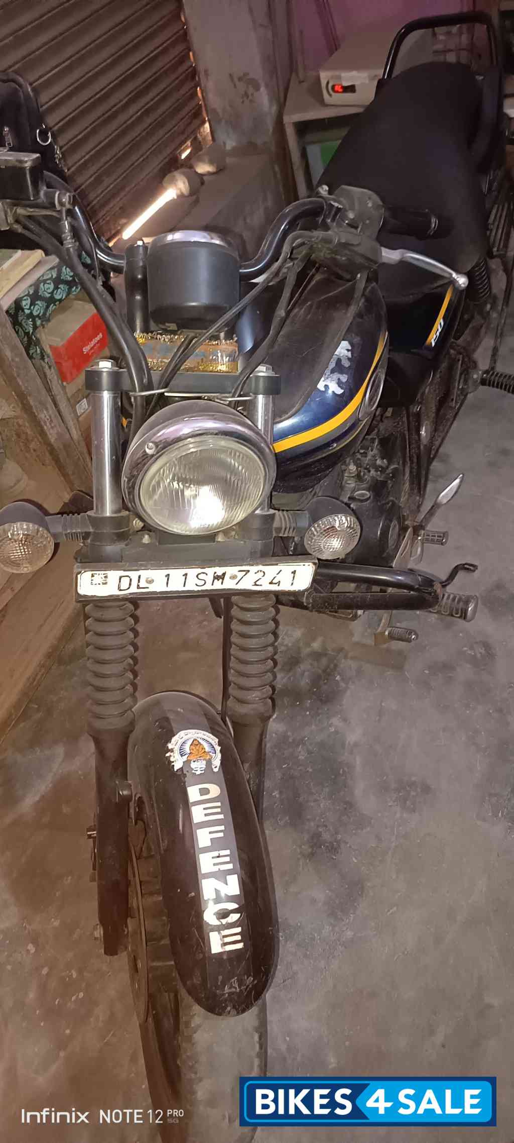 Midnight Blue Bajaj Avenger Street 150