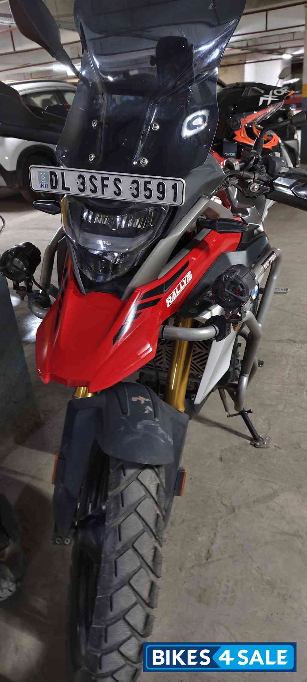 Red BMW G 310 GS