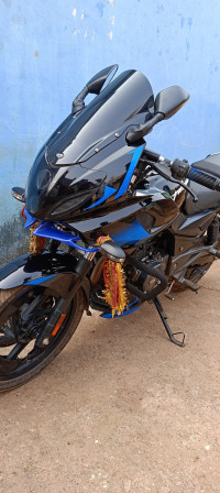 Ebony Blk Blue Dkl Bajaj Pulsar 220F