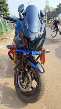 Ebony Blk Blue Dkl Bajaj Pulsar 220F
