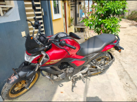 Red Yamaha FZ-S FI Ver 4.0 DLX