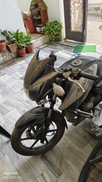 Black Grey TVS Apache RTR 160