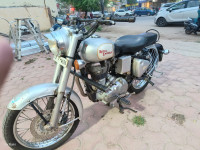 Silver Royal Enfield Classic 350