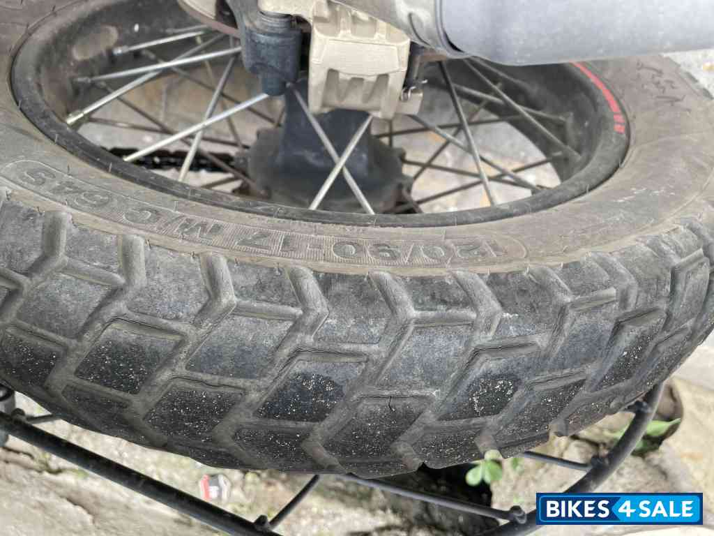 White Royal Enfield Scram 411