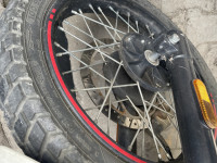 White Royal Enfield Scram 411