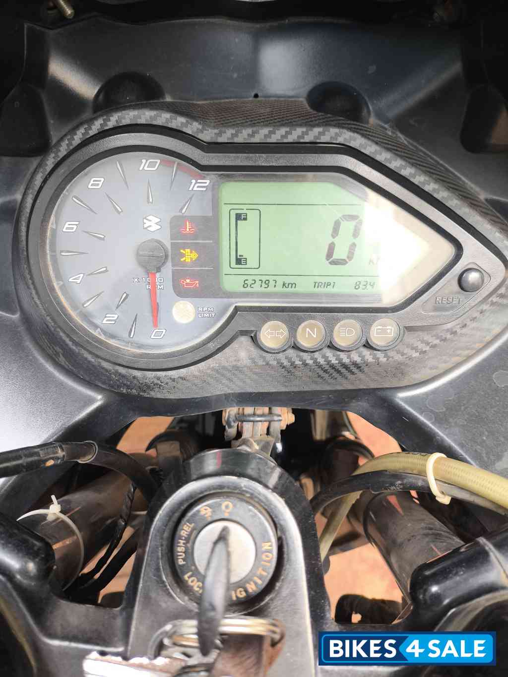 Black Bajaj Pulsar 220F