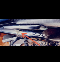 Black Bajaj Pulsar 220F