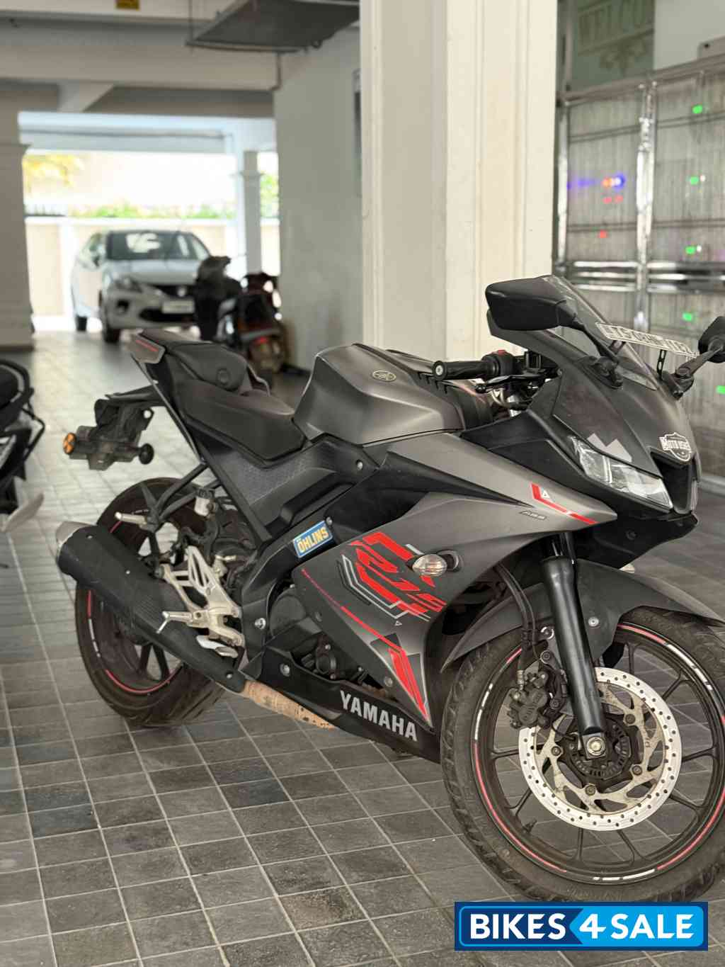 Thunder Grey Yamaha YZF R15 V3