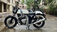 Ice Queen White Royal Enfield Continental GT 650